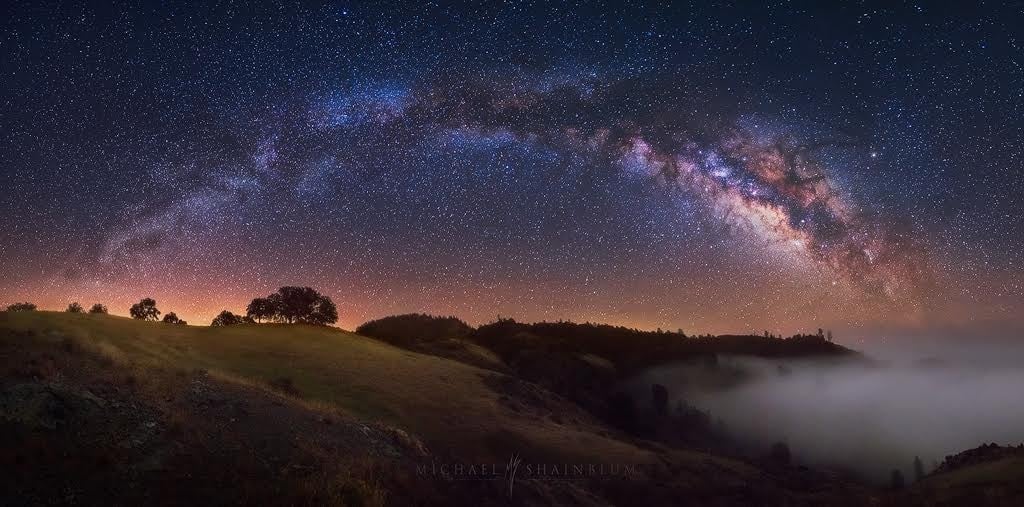 Michael Shainblum Milky Way Santa Ynez California