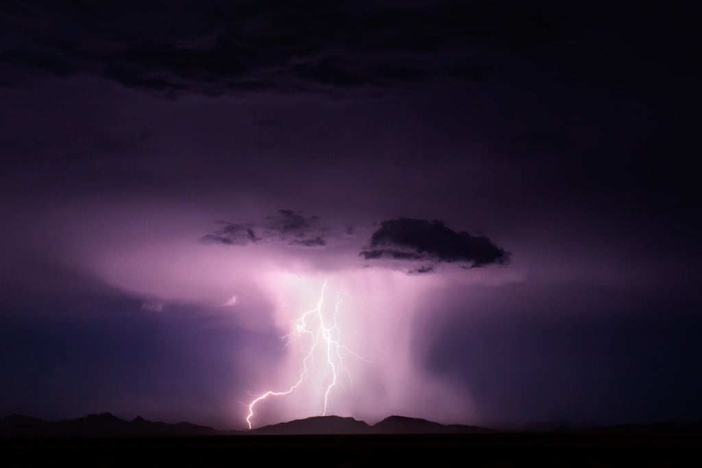 Mike Olbinski Lightning Storm Arizona