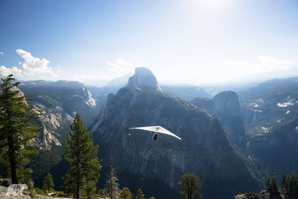 Chris Burkard Yosemite Hanglider Half Dome