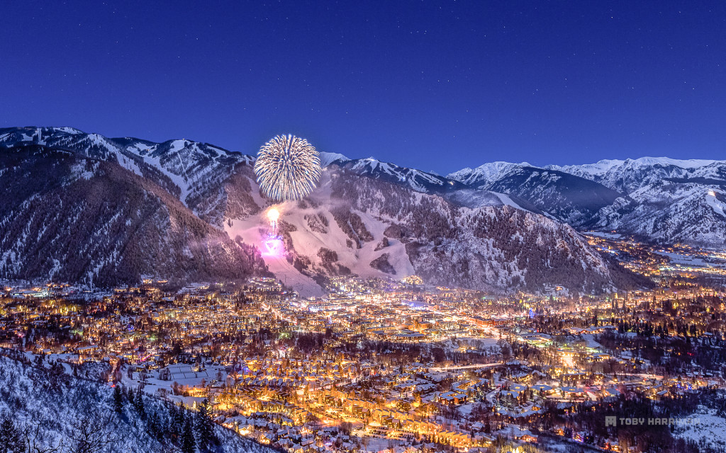 Aspen Colorado New Years 2015 photo by Toby Harriman.