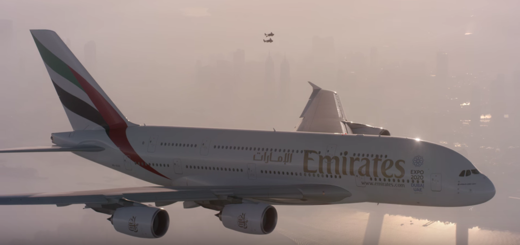 Jetmam Emirates Dubai Airbus A380 9
