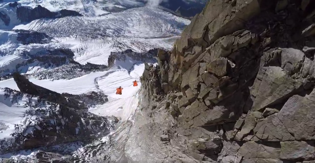 Vince Reffet French Alps Wingsuit Flying 1