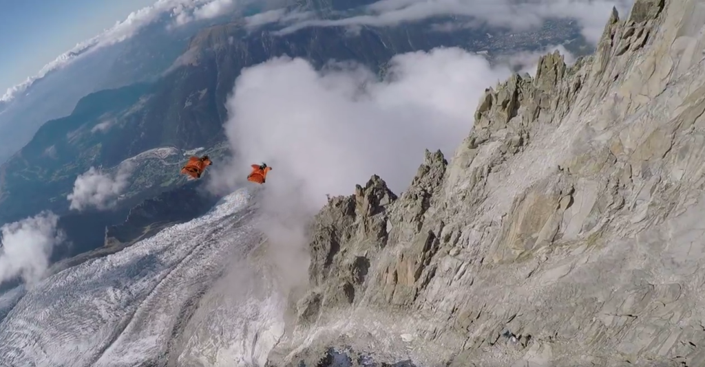 Vince Reffet French Alps Wingsuit Flying 3