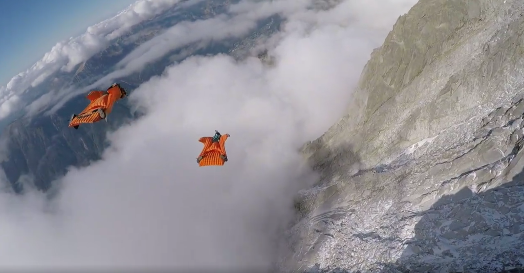 Vince Reffet French Alps Wingsuit Flying 4