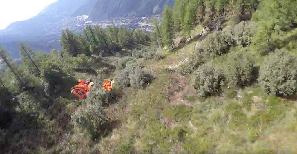 Vince Reffet French Alps Wingsuit Flying 6