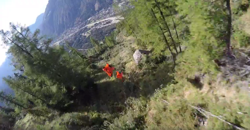 Vince Reffet French Alps Wingsuit Flying 7