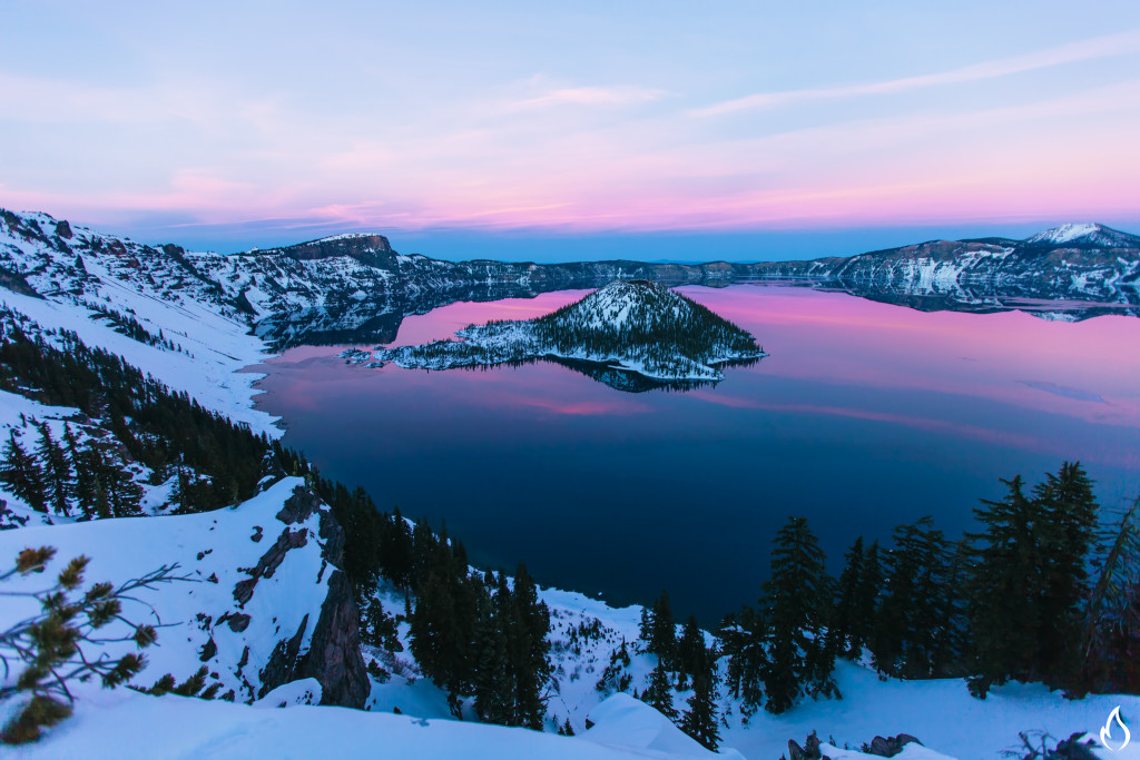 Crater Lake Blue Hour-2