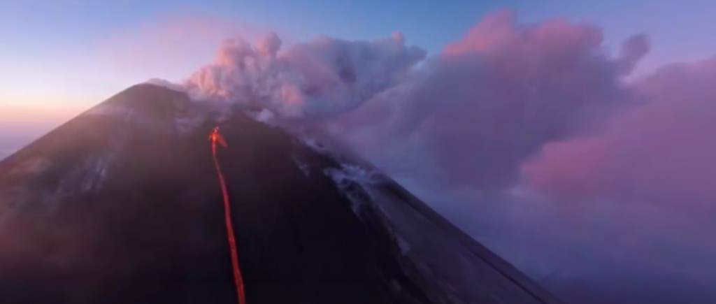 National Geographic 360 Video Klyuchevskoy Volcano Russia 8